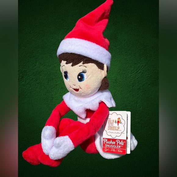 Blue Eyed Girl Elf on Shelf Plushee Pals Snuggler - NWT - Picture 2 of 7